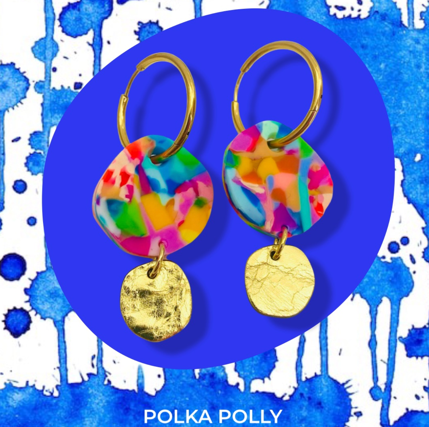 Polka shop polly earrings
